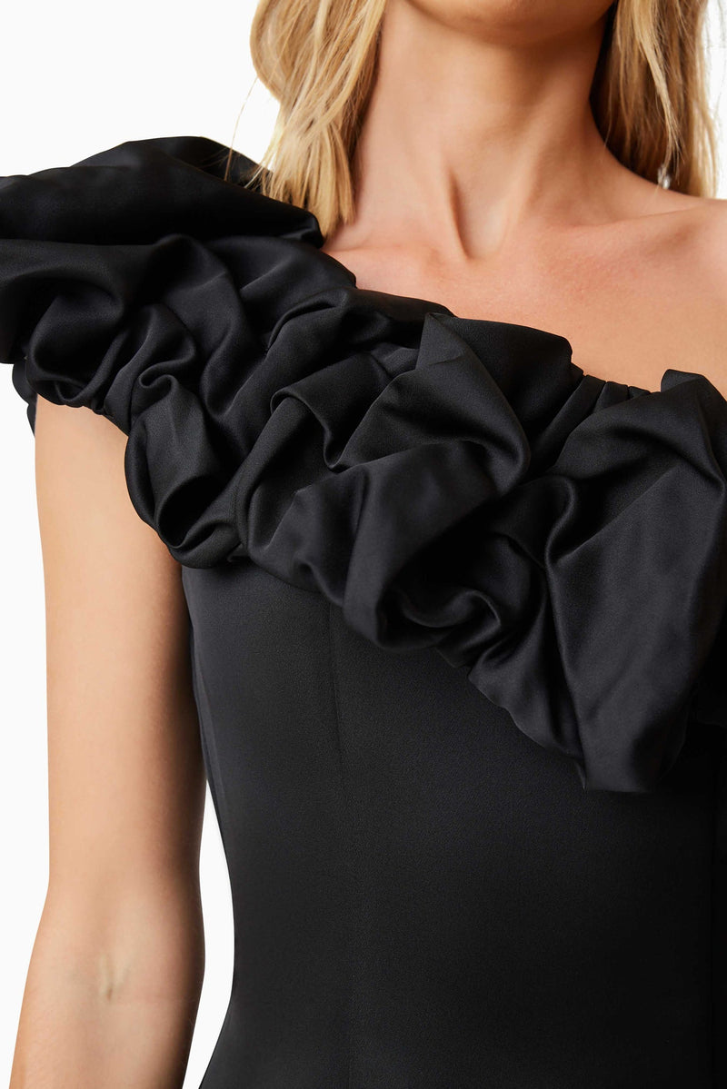 Amelie Mini Party Dress - Black - SHOPJAUS - JAUS