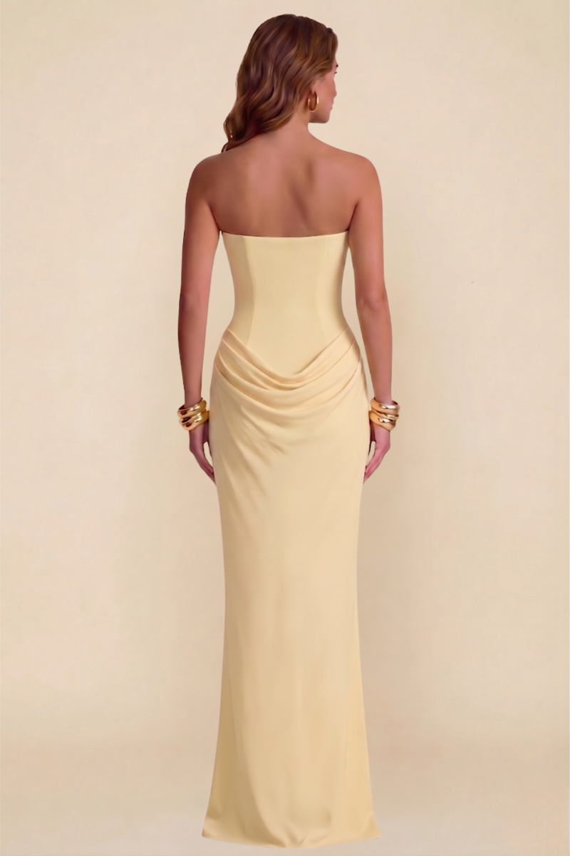 Cherie Maxi Dress - Lemon