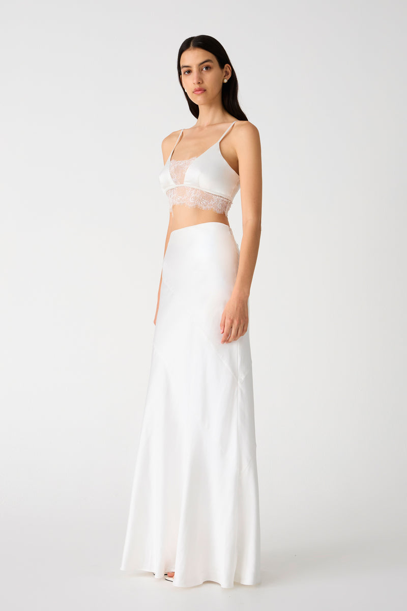 Misha Zaria Top - Ivory - SHOPJAUS - JAUS