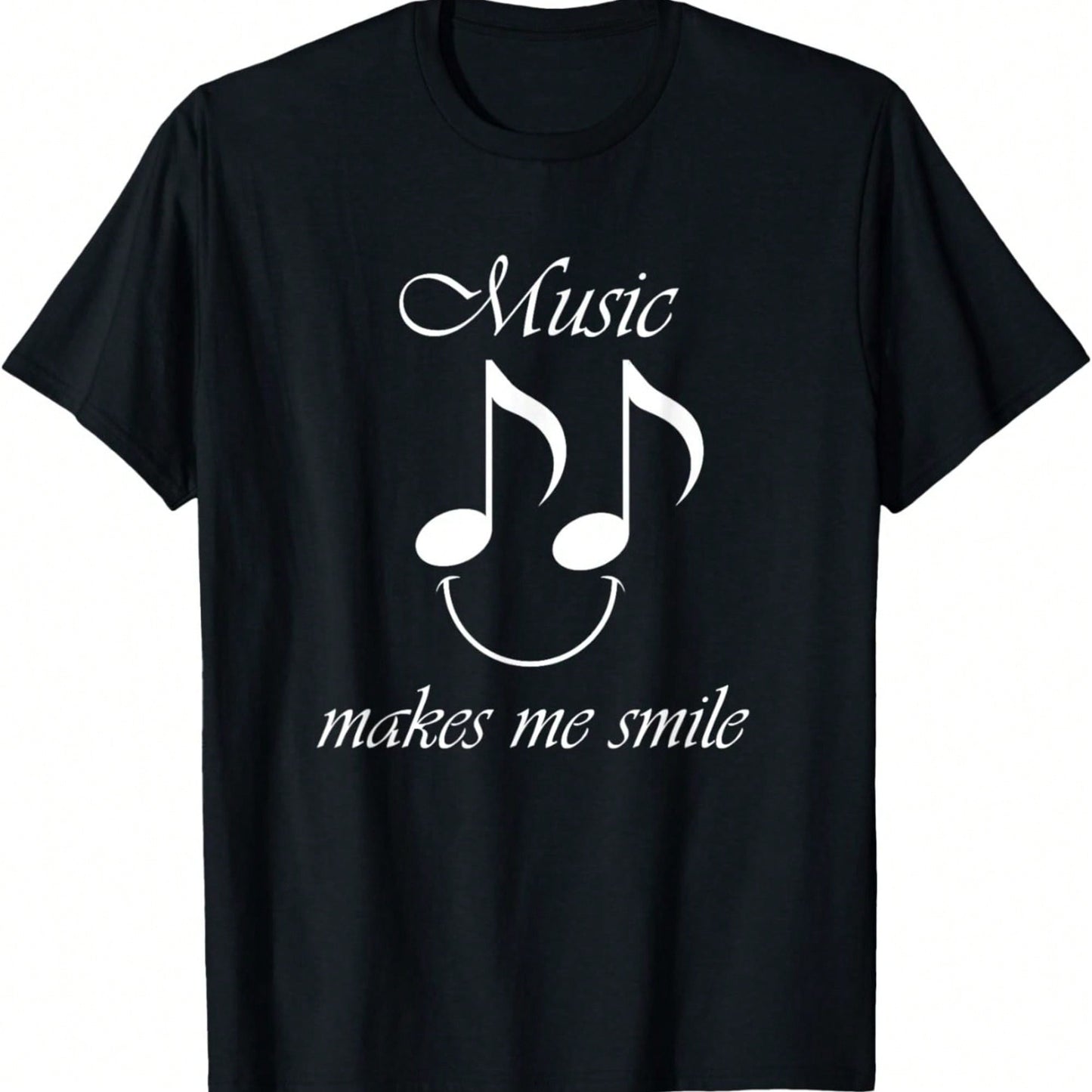 Music-Themed Humorous Quotes Singer Music Teacher T-Shirt, Loose Fit Printed T-Shirt, Street Style Fashion, Suitable For Everyday Outdoor Activities.