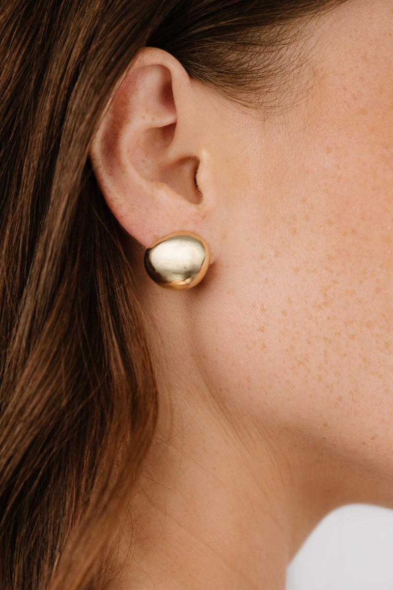 Pebble Stud Earrings - SHOPJAUS - JAUS