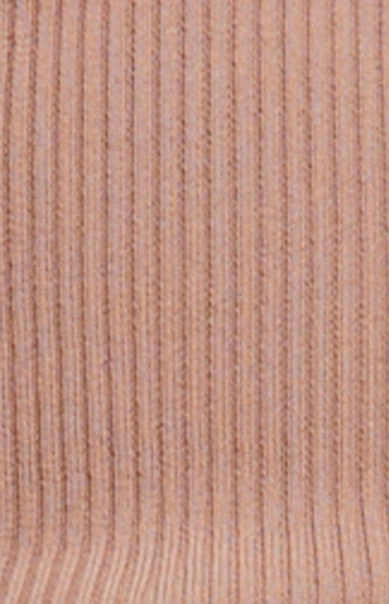 Sweetheart Knit Top - Mushroom - JAUS