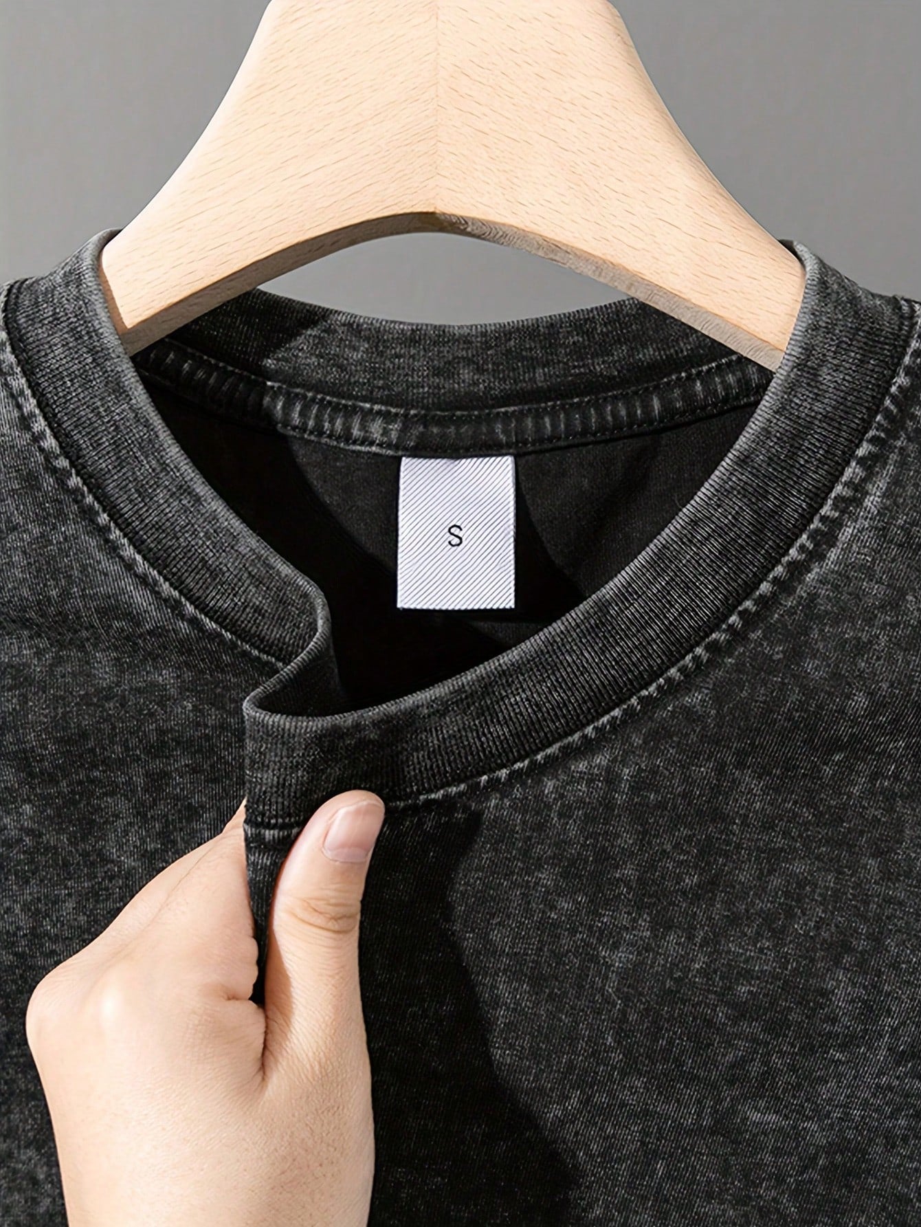 0-5XLSoft Acid Wash Cotton Women Oversized Crew Neck Short Sleeve Tee, Vintage Solid Casual Summer Tops Daily Beach Vacation Multi Color Available