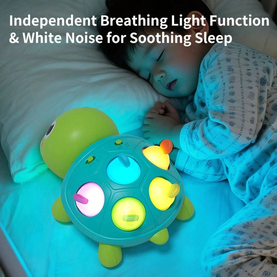 0-6 Months Baby Toys, Musical Turtle Crawling Toy, All-Round Turtle Toy With Lights And Sounds, Educational Developmental Toys, Suitable For 0-1 Year Old Boys And Girls