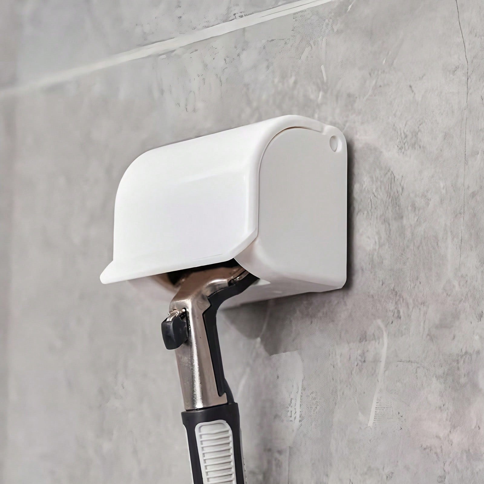 1/3/6 Pcs Portable Razor Holder With Suction Cup Hook, Suitable For Shower, Bathroom, Travel, Wall Mounted, Reusable