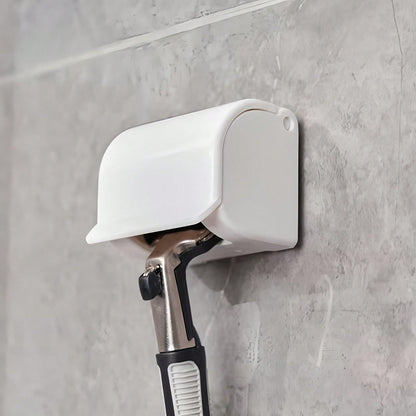 1/3/6 Pcs Portable Razor Holder With Suction Cup Hook, Suitable For Shower, Bathroom, Travel, Wall Mounted, Reusable
