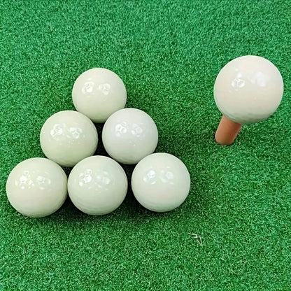 1/4/6pcs Glow-In-The-Dark Golf Balls: Automatic Fluorescent Balls For Night Training, Night Match Preparation, Designed Specifically For Golf Training, Rubber Material, Gift For Golf Enthusiasts, Golf