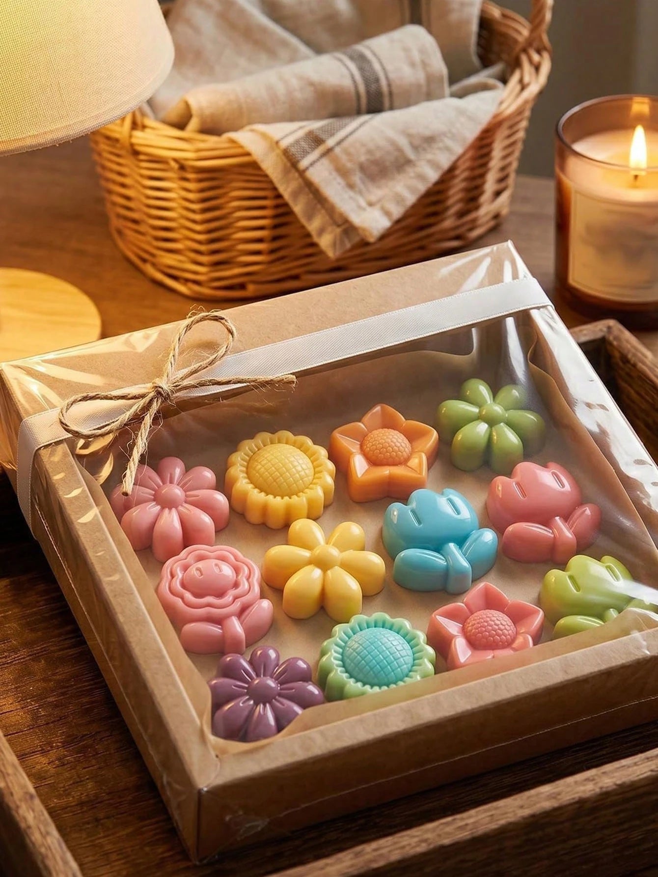 1/4pcs Flower Bowknot Handmade Soap Silicone Mold, Rose, Daisy, Multiple Small Flowers, Butterfly, Green Leaf, Bow Tie Fresh Styles, Heat Resistant Flexible Anti-Deformation, Non-Stick Easy Release, W