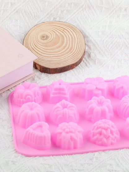 1/4pcs Flower Bowknot Handmade Soap Silicone Mold, Rose, Daisy, Multiple Small Flowers, Butterfly, Green Leaf, Bow Tie Fresh Styles, Heat Resistant Flexible Anti-Deformation, Non-Stick Easy Release, W