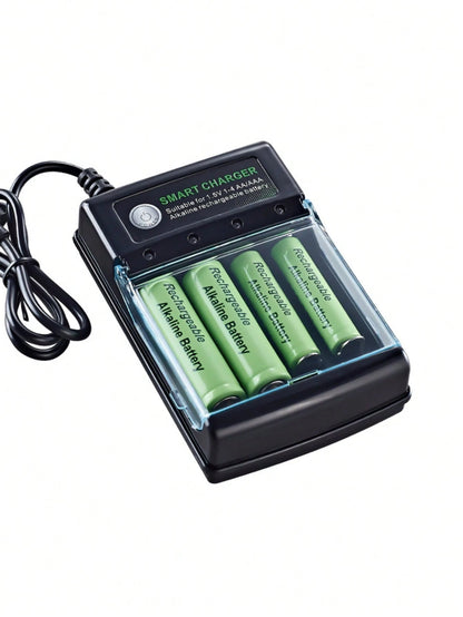 1.5V AA/AAA Rechargeable Batteries, USB Charger, Suitable For Electronic Toys, Remote Controls, Monitors, Electric Toothbrushes, String Lights, Christmas Decorations (These Batteries Can Only Be Charg
