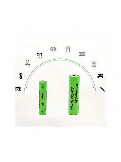 1.5V AA/AAA Rechargeable Batteries, USB Charger, Suitable For Electronic Toys, Remote Controls, Monitors, Electric Toothbrushes, String Lights, Christmas Decorations (These Batteries Can Only Be Charg