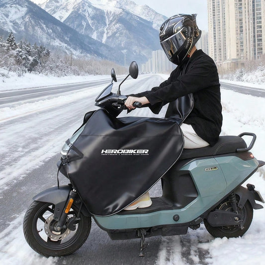 1 Black Motorcycle Windproof And Waterproof Warm Rider Cycling Accessories Gift Motorcycle Scooter Windproof And Outdoor Riding Must-Have For Both Men And Women