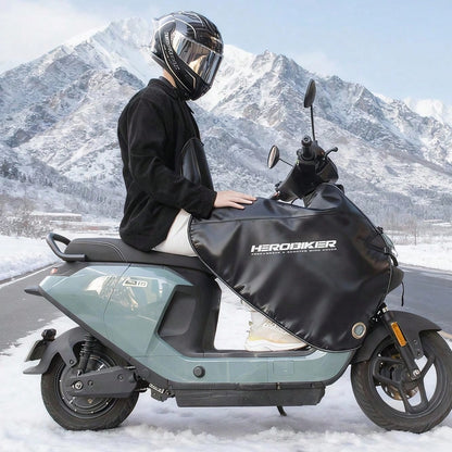 1 Black Motorcycle Windproof And Waterproof Warm Rider Cycling Accessories Gift Motorcycle Scooter Windproof And Outdoor Riding Must-Have For Both Men And Women