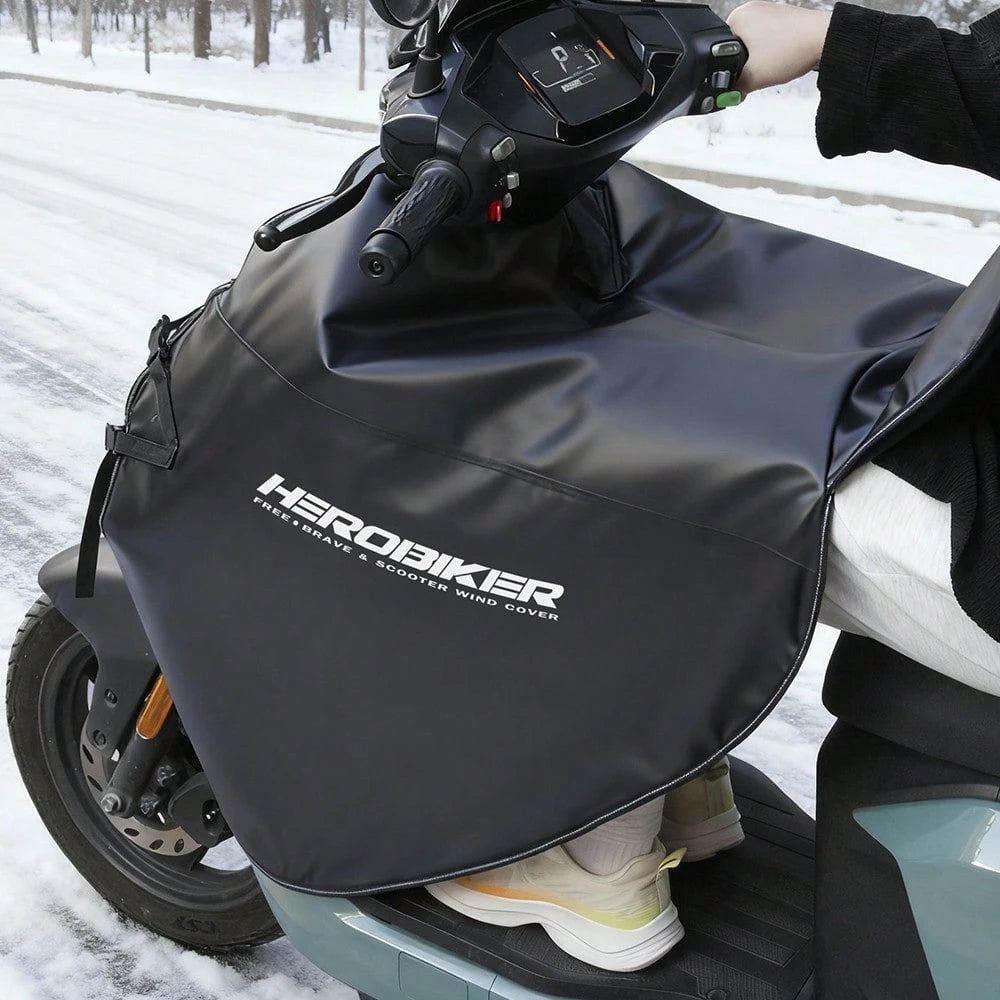 1 Black Motorcycle Windproof And Waterproof Warm Rider Cycling Accessories Gift Motorcycle Scooter Windproof And Outdoor Riding Must-Have For Both Men And Women