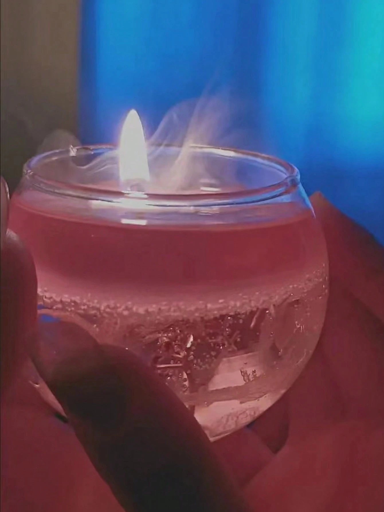 1 Box 1 Cup Pink Floating Flower Scented Candle Atmosphere Home Scented Candle Room Bedroom Study Room Ornaments Fragrance Send Friends Souvenirs Small Gifts Candle Decorations Atmosphere Layout Roman