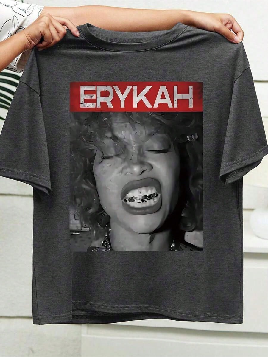 100% Pure Cotton Graphic Print Crew Neck T-Shirt,Vintage Casual Plus Size Casual Woman Figure Print Round Neck Short Sleeve T-ShirtHoliday Casual To