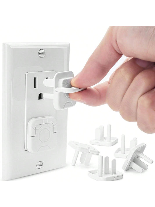 10pcs/15pcs US Standard 2 Hole/3 Hole Electrical Outlet Covers, Insulated Protective Caps Anti-Electric Shock Infant/Child Proofing