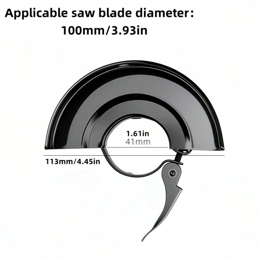 115mm Grinder Guard, Universal Angle Grinder, No Battery Required
