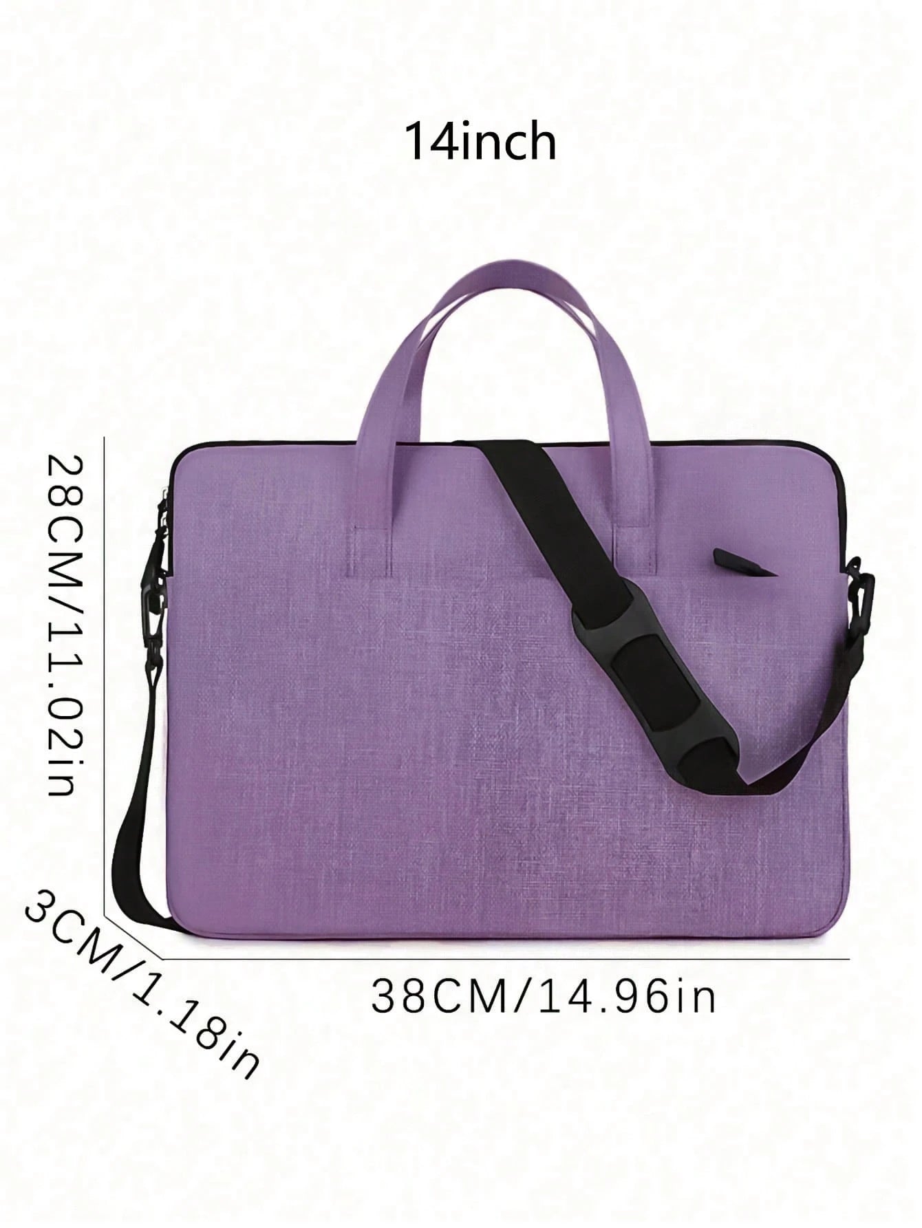 13/14 Inch Laptop Sleeve/Laptop Bag/Laptop Liner/Laptop Carrying Case, Suitable For Business Travel/College/Office, With Handle, Portable & Lightweight, Multifunctional, Water-Resistant, Laptop Bag/La