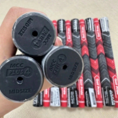 13PCS MCC Plus4 Premium Rubber Golf Grips- Non-Slip Design For Enhanced Control & Durability