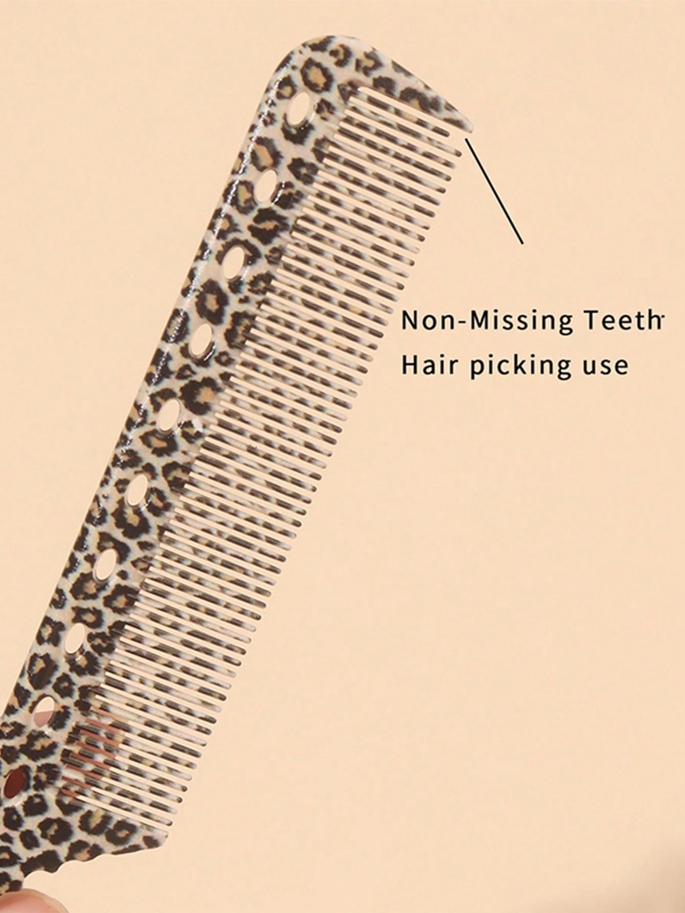 15 Patterns Colorful Anti-Static Tail Comb- Suitable For Professional Hairstyling And Home Use, Durable And Fashionable, Leopard Print/Fluorescent/Floral Patterns Available