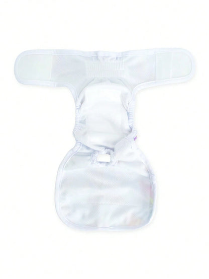 1Pack/3pcs Female Dog Diapers, High Absorbency Washable Dog Diapers For Female Dogs In Heat, Incontinence, Or Excitement Urination
