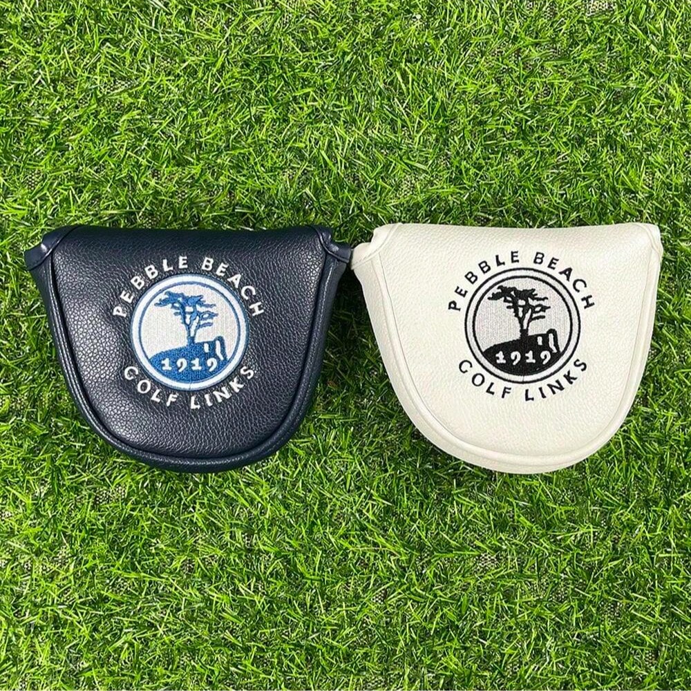 1pc 1919 Golf Club Head Cover, Golf Putter Cover, Golf Fashion Club Cover, Suitable For Male And Female Outdoor Enthusiasts, Easy To Use Magnetic Closure, Waterproof And Durable Materials, Is A Golf C