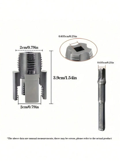 1PC 2 In 1 Pipe Threader Cutter Multifunctional Metal Plumbing Tool For DIY Enthusiasts Home Repair Must Have Efficient Durable