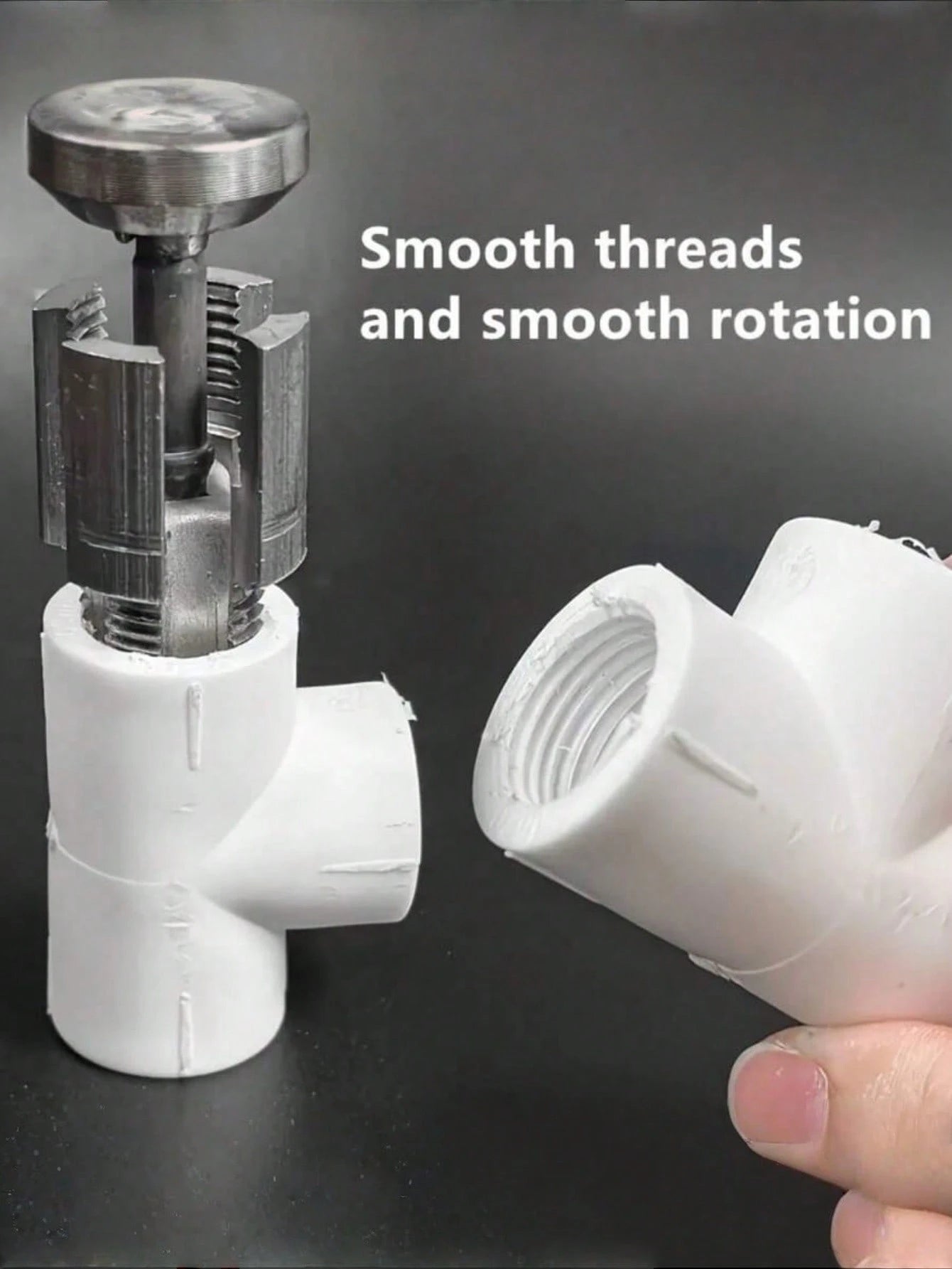 1PC 2 In 1 Pipe Threader Cutter Multifunctional Metal Plumbing Tool For DIY Enthusiasts Home Repair Must Have Efficient Durable