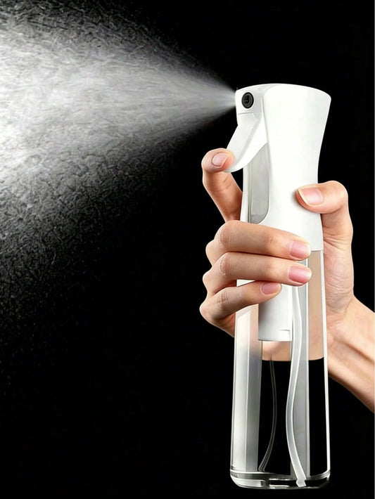 1pc 2026 New Continuous Fine Mist Spray Bottle, Multi-Purpose Handheld Sprayer For Hair, Facial Toner, Alcohol, Plants, Home Cleaning, Portable Liquid Container, Bathroom Daily Care, Summer Holiday Tr