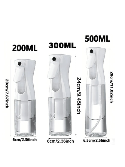 1pc 2026 New Continuous Fine Mist Spray Bottle, Multi-Purpose Handheld Sprayer For Hair, Facial Toner, Alcohol, Plants, Home Cleaning, Portable Liquid Container, Bathroom Daily Care, Summer Holiday Tr