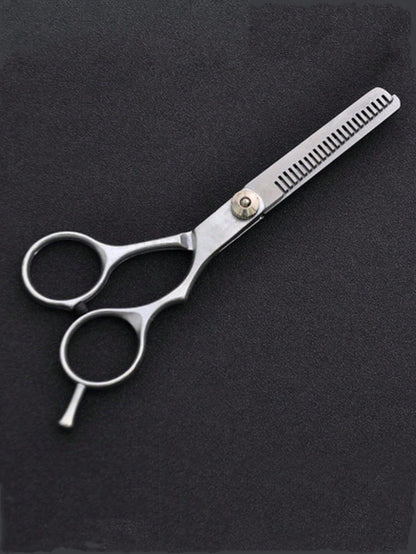 1pc/2pcs Black & Gold Hair Cutting Scissors- Bangs Trimmer, Thinning Shears, Hairdressing Salon & Home Hair Care Tools,Slick Back Brush,Barber Accessories,Hair Dryer,Hair,Barber,Hair Tools,Hair Produ