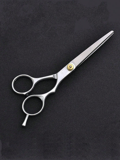 1pc/2pcs Black & Gold Hair Cutting Scissors- Bangs Trimmer, Thinning Shears, Hairdressing Salon & Home Hair Care Tools,Slick Back Brush,Barber Accessories,Hair Dryer,Hair,Barber,Hair Tools,Hair Produ