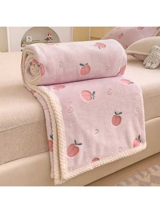1pc 70*100cm/27.6*39.4in Baby Blanket, Soft & Comfortable, Newborn Blanket, Nursery Supplies, Suitable For All Seasons
