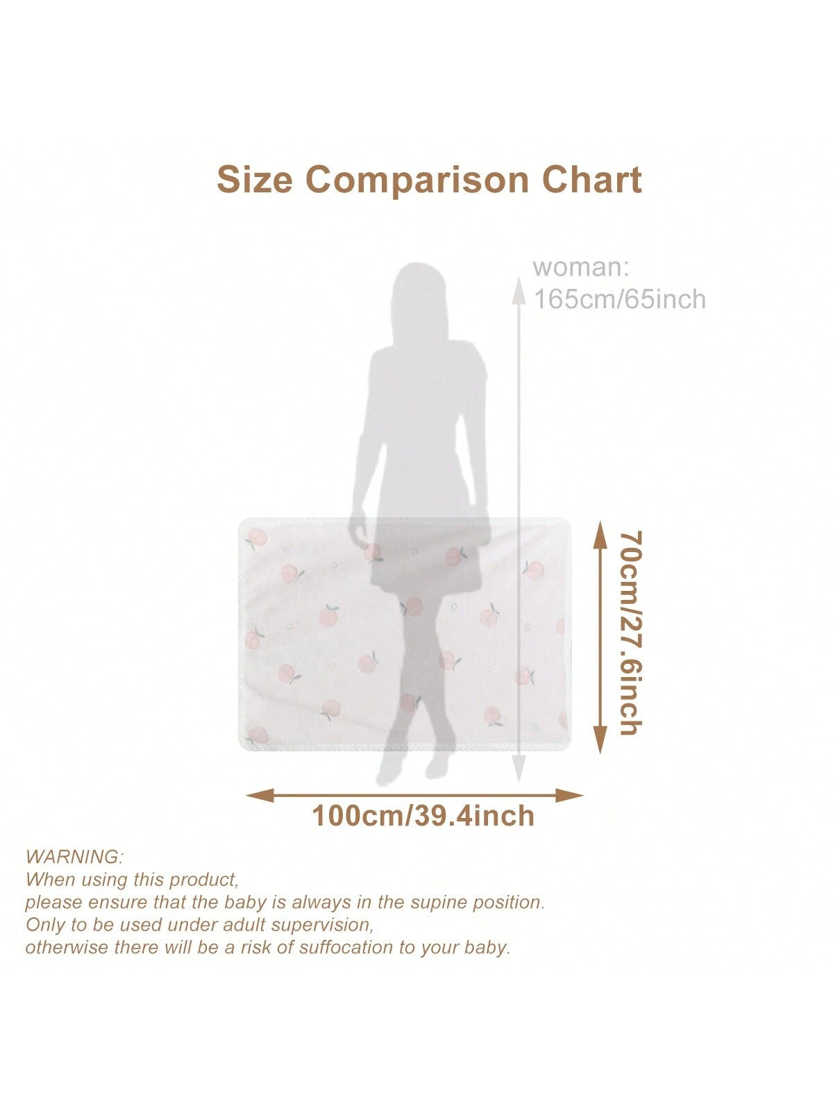 1pc 70*100cm/27.6*39.4in Baby Blanket, Soft & Comfortable, Newborn Blanket, Nursery Supplies, Suitable For All Seasons