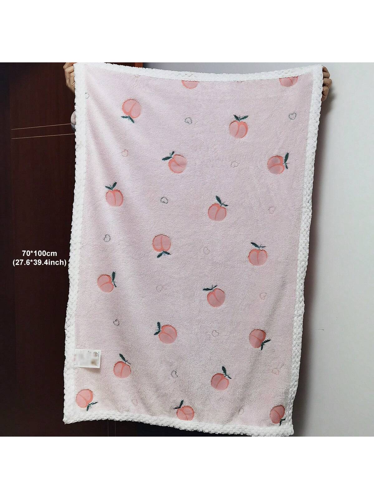 1pc 70*100cm/27.6*39.4in Baby Blanket, Soft & Comfortable, Newborn Blanket, Nursery Supplies, Suitable For All Seasons
