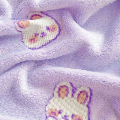 1pc 70x100cm Baby Blanket, Cute Cartoon Pattern, Suitable For All Seasons, Soft & Comfortable, Newborn Gift, Essential For Baby Room