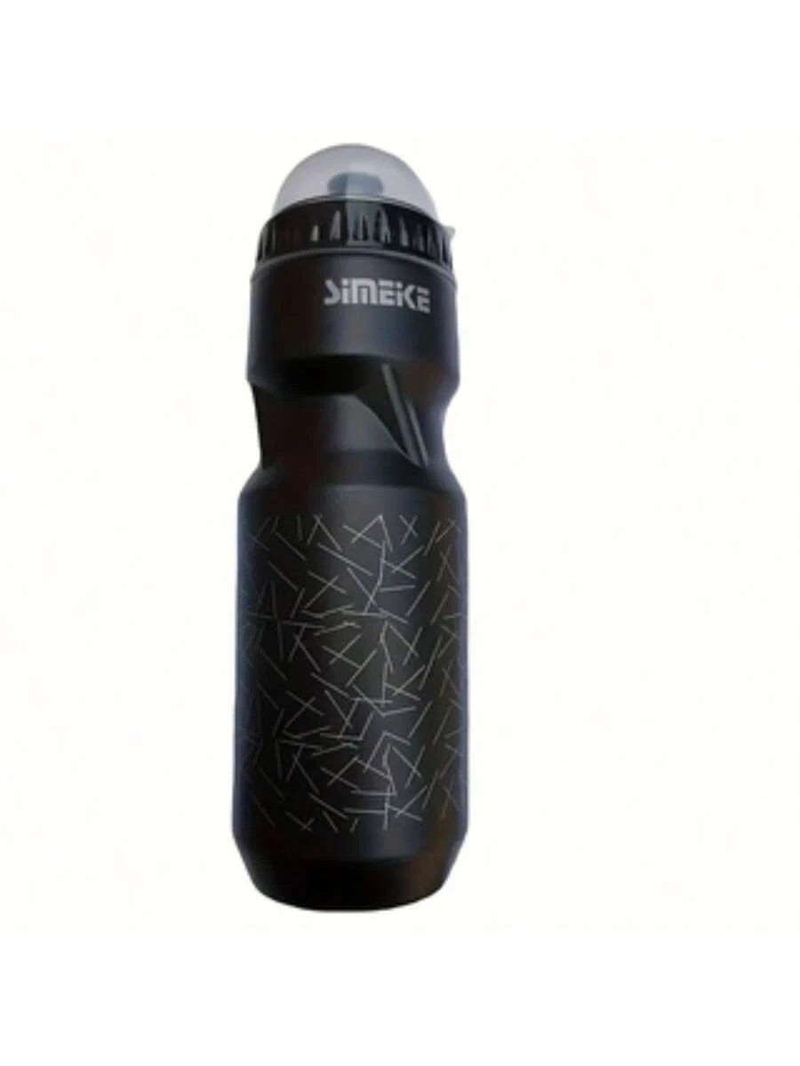1pc [750ml Large Capacity Cycling Water Bottle] Cycling Water Bottle Set- Large Capacity, Includes A Bicycle Water Bottle Holder And 2 Screws
