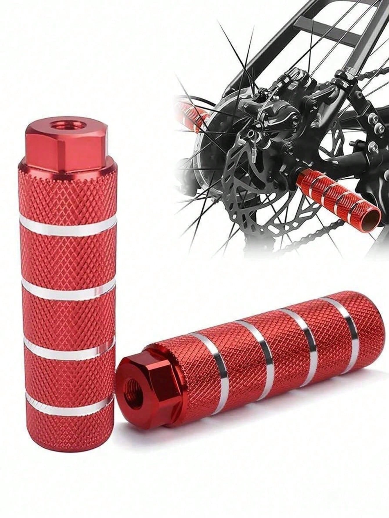 1pc Aluminum Bicycle Pedal, Suitable For Mountain Bike, BMX Bike Parts