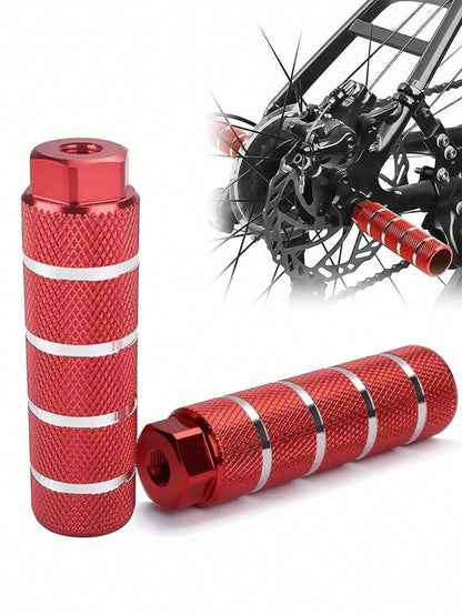 1pc Aluminum Bicycle Pedal, Suitable For Mountain Bike, BMX Bike Parts