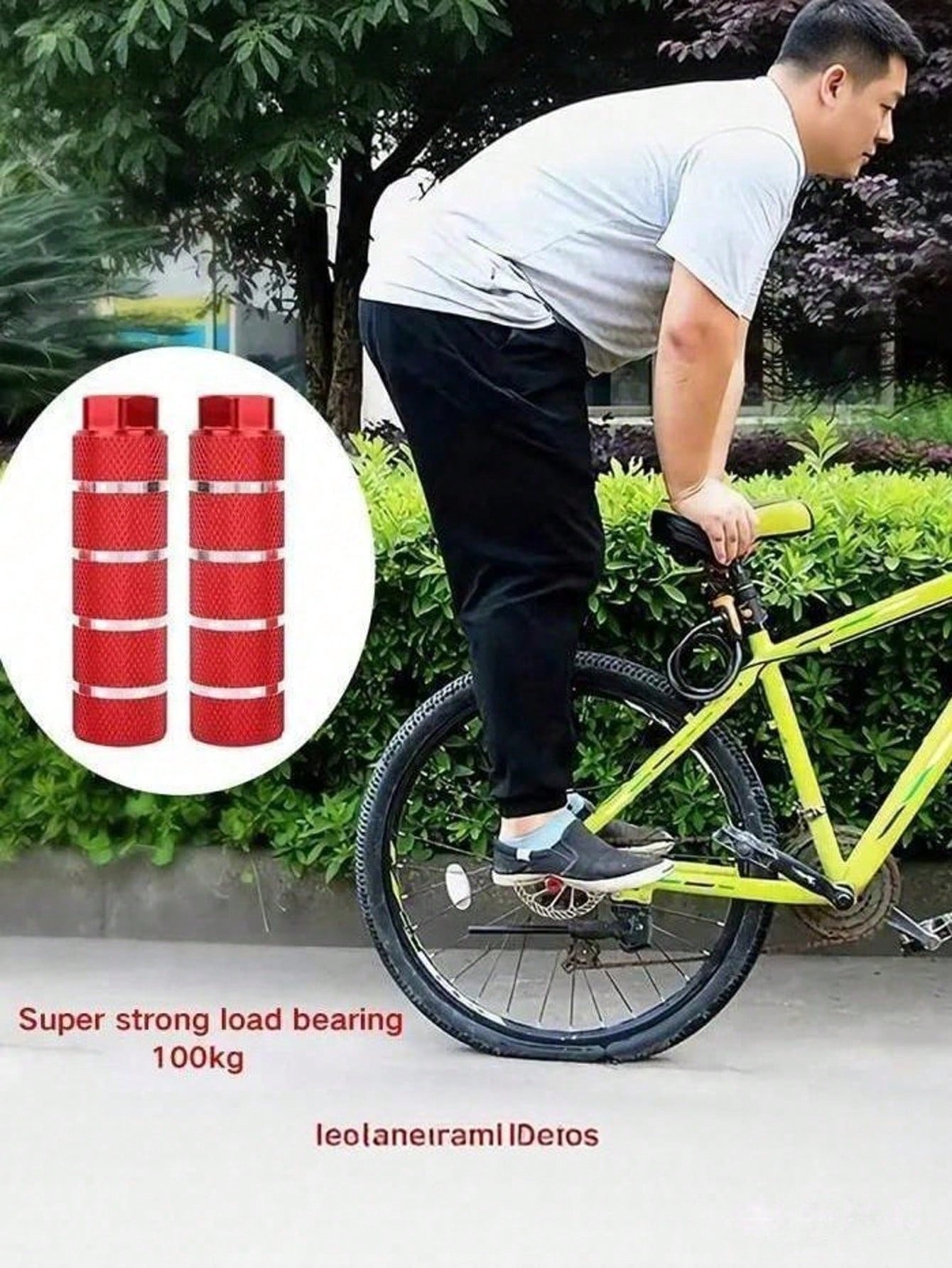 1pc Aluminum Bicycle Pedal, Suitable For Mountain Bike, BMX Bike Parts
