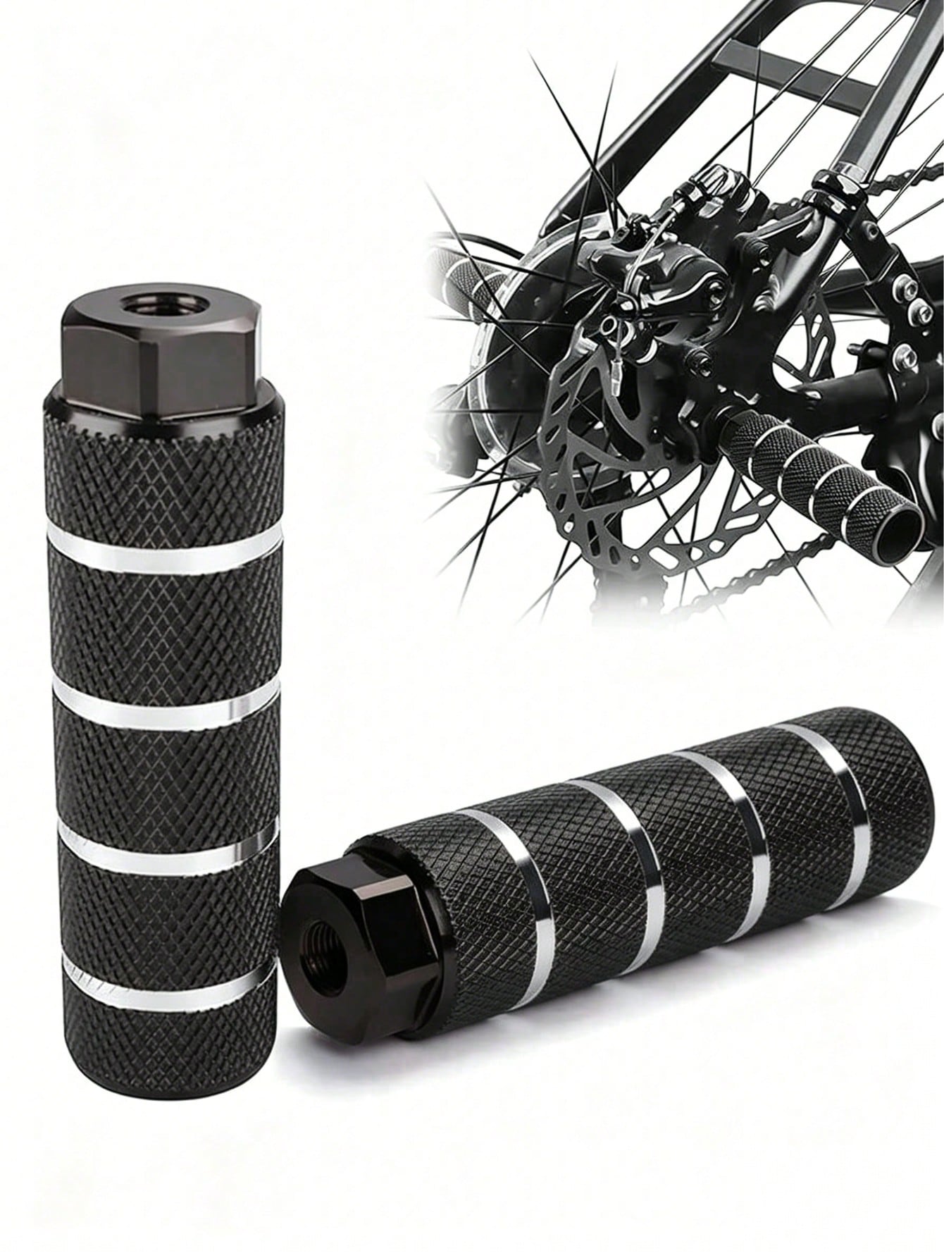 1pc Aluminum Bicycle Pedal, Suitable For Mountain Bike, BMX Bike Parts