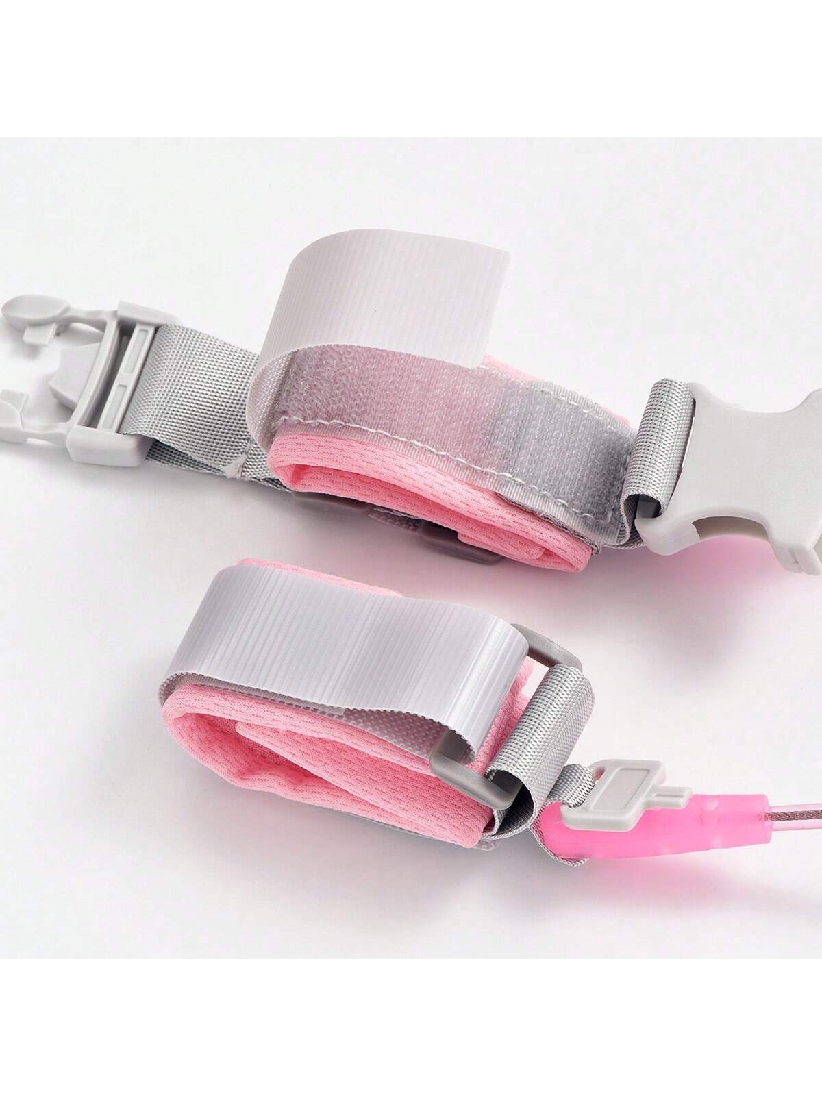 1pc Anti-Lost Tether Baby Wrist Link Chain Retractable Anti-Lost Rope Leash Bracelet With Key Lock, Upgraded Version