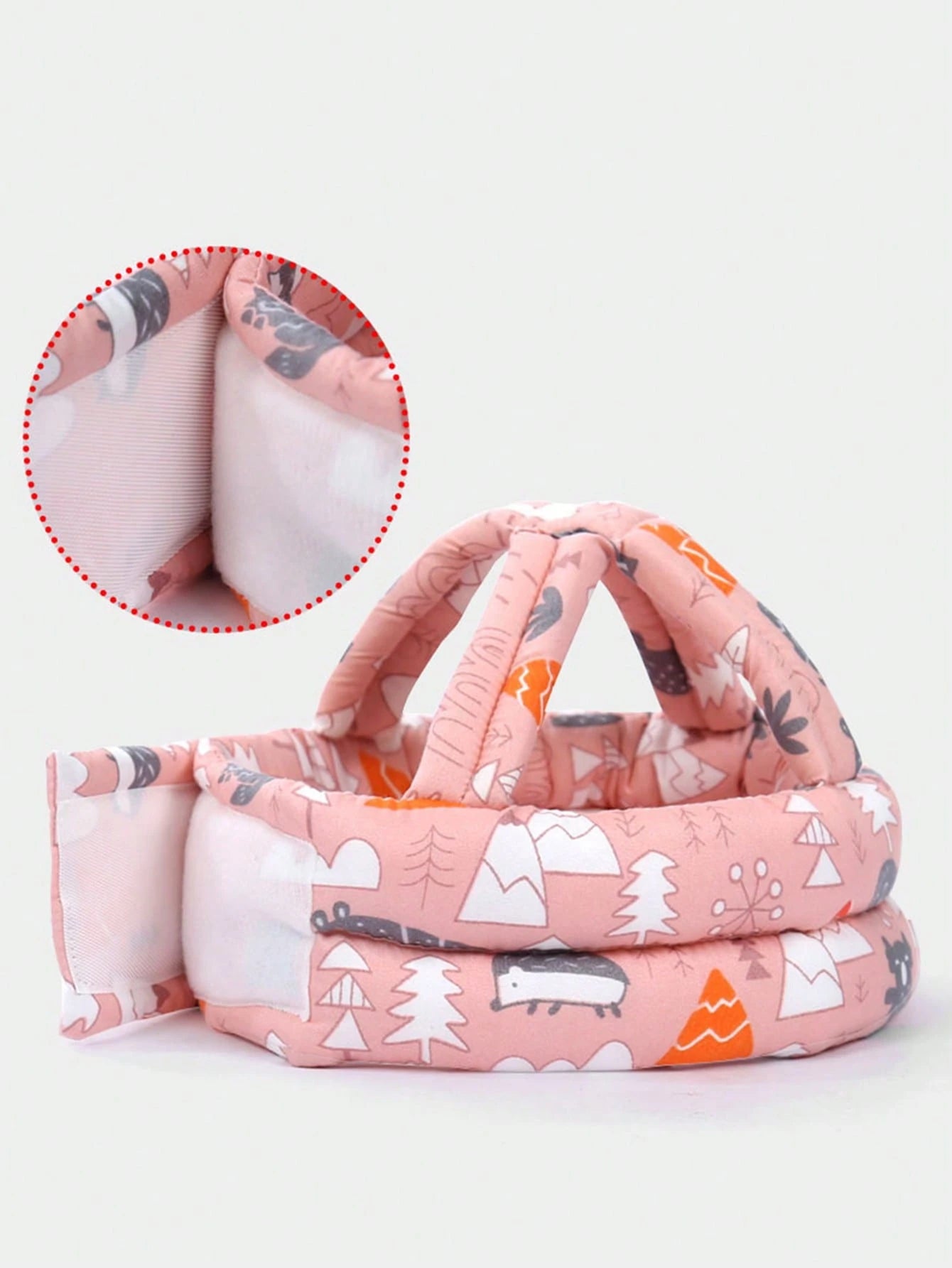 1pc Baby Anti-Collision Cap, Toddler Anti-Fall Head Protect Hat, Breathable & Washable, Suitable For All Seasons