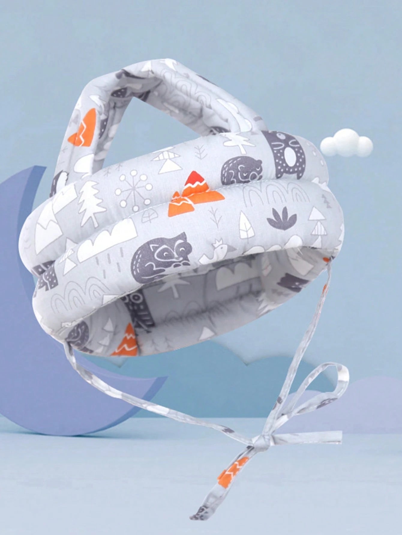 1pc Baby Anti-Collision Cap, Toddler Anti-Fall Head Protect Hat, Breathable & Washable, Suitable For All Seasons