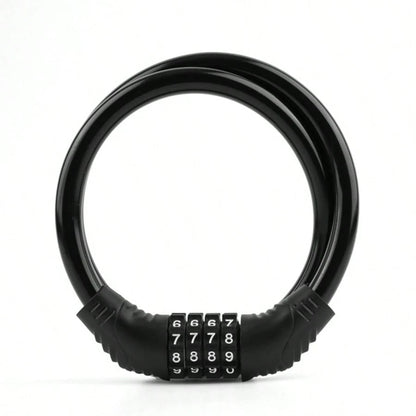 1pc Bicycle 4-Digit Combination Lock, Portable Cycling Gear For Mountain Bike