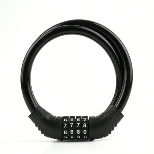 1pc Bicycle 4-Digit Combination Lock, Portable Cycling Gear For Mountain Bike