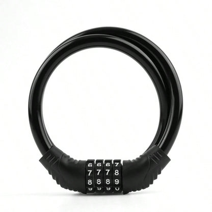 1pc Bicycle 4-Digit Combination Lock, Portable Cycling Gear For Mountain Bike