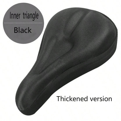 1pc Bicycle Saddle Cover, Thicken Mountain Bike Seat Cover Accessories