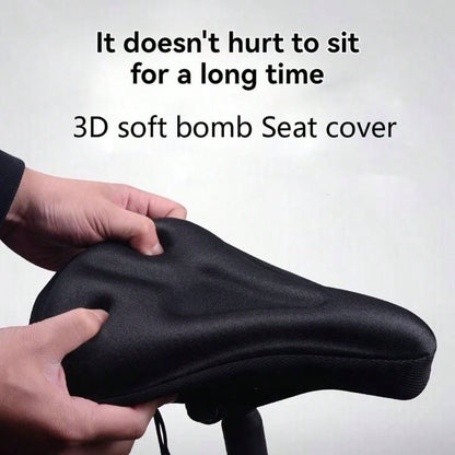 1pc Bicycle Saddle Cover, Thicken Mountain Bike Seat Cover Accessories